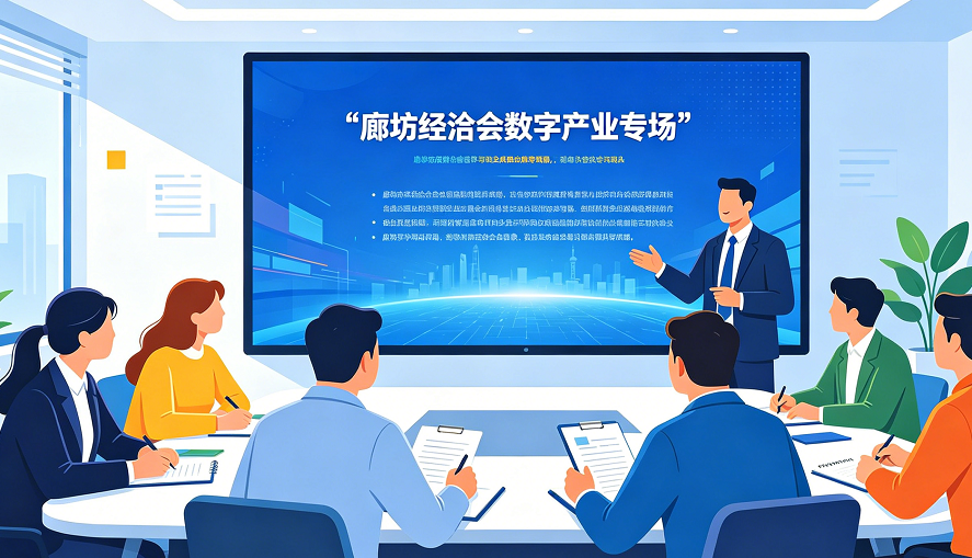 尚武科技全员研学廊坊经洽会数字产业专场，深耕软件开发与小程序开发助力河北企业数字化转型